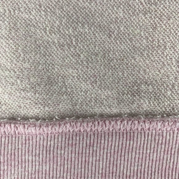 Roots Canada Pink Cotton Pullover Crop Hoodie Beaver Logo Womens Size Small - Picture 9 of 11